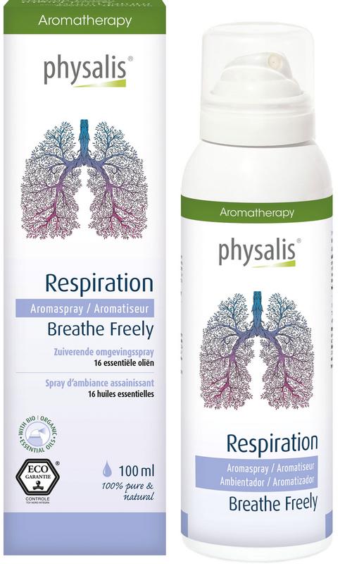 Physalis Aromaspray respiration bio 100.00 Milliliter