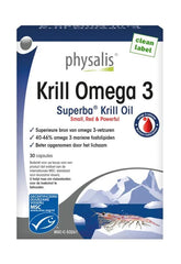 Physalis Krill omega 3 60 Capsules