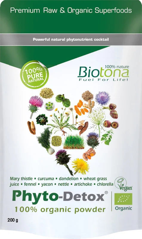 Biotona Phyto-detox organic powder bio 200 Gram
