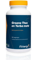 Fittergy Groene thee en yerba mate 120.00 Capsules