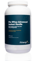 Fittergy Pro whey advanced isolate vanille 1.00 Kilogram