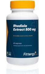 Fittergy Rhodiola 500mg 60 Vegetarische capsules