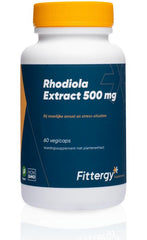 Fittergy Rhodiola 500mg 60 Vegetarische capsules