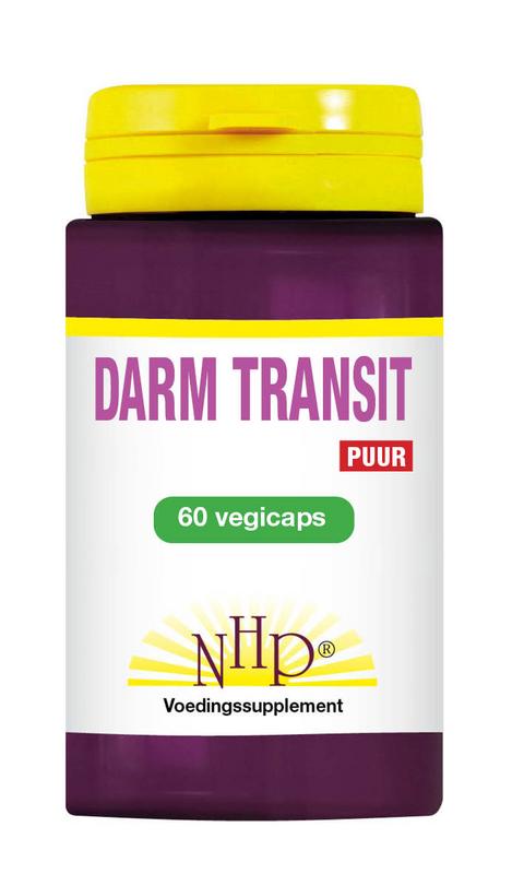 NHP Darm transit puur 60 Vegetarische capsules