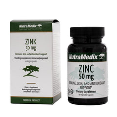 Nutramedix Zink 50mg 60.00 Capsules