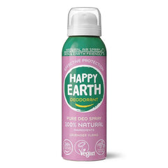 Happy Earth Natuurlijke deo natural air spray lavender ylang 100 Milliliter