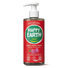 Happy Earth Handzeep floral patchouli 300 Milliliter