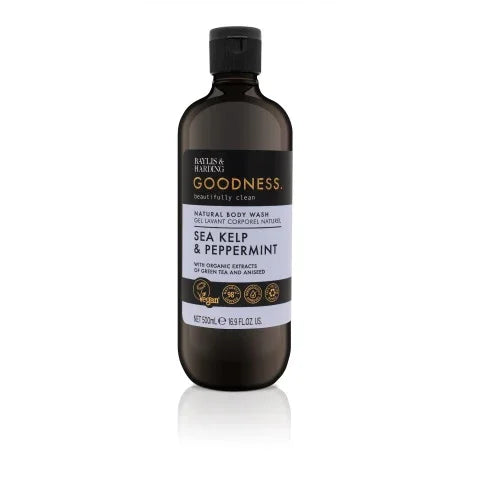 Baylis & Harding Body wash goodness sea kelp & peppermint 500 Milliliter