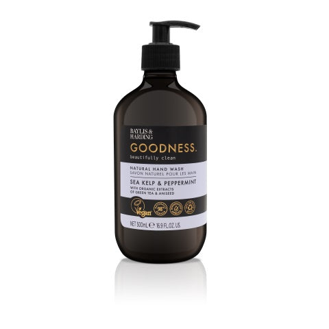 Baylis & Harding Hand wash goodness sea kelp & peppermint 500 Milliliter
