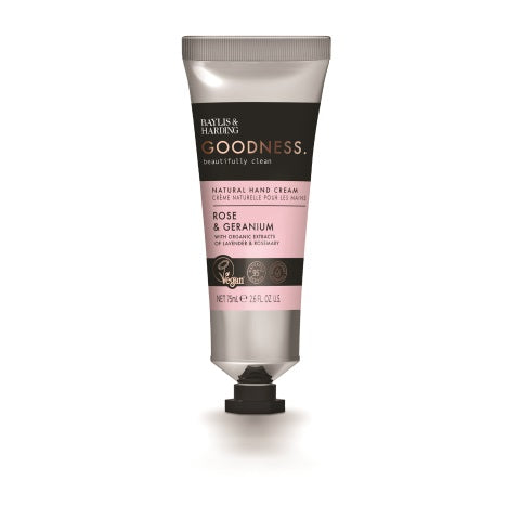 Baylis & Harding Hand cream goodness rose & geranium 75 Milliliter