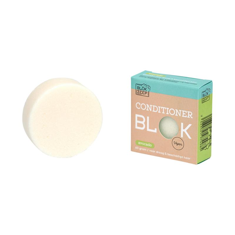 Blokzeep Conditioner bar avocado 60.00 Gram