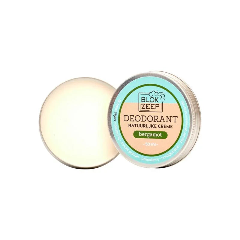 Blokzeep Deodorant creme bergamot 50 Milliliter