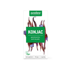 Purasana Konjac vegan 90 Vegetarische capsules