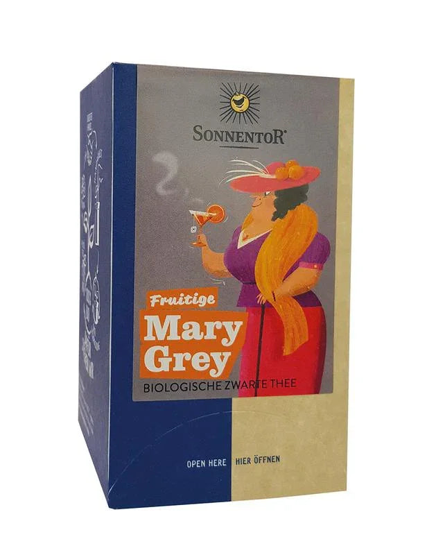 Sonnentor Fruitige mary grey thee bio 18 Stuks