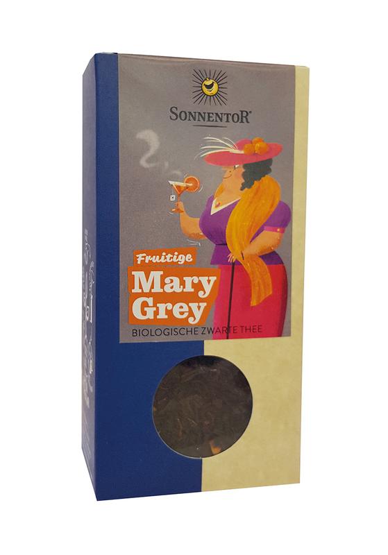 Sonnentor Fruitige mary grey thee los bio 90 Gram