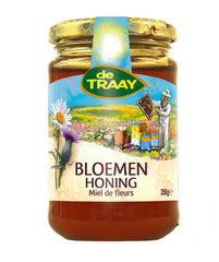 de Traay Bloemen honing vloeibaar 350.00 Gram