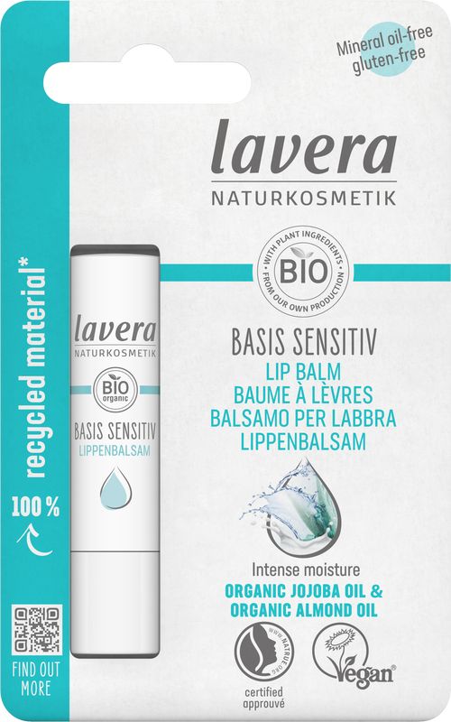 Lavera Basis Sensitiv lipbalm 4.5 Gram