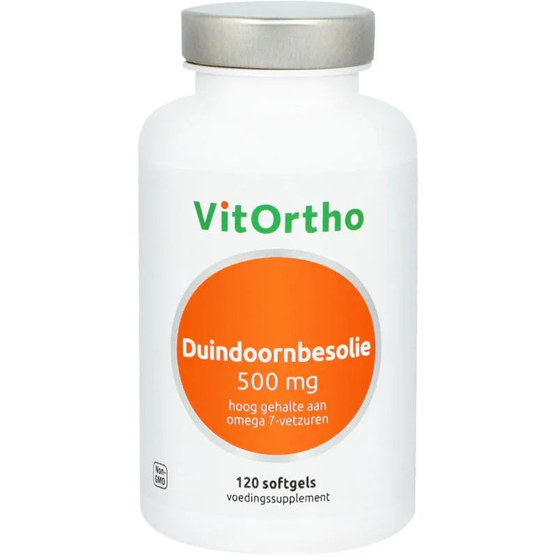 VitOrtho Duindoornbesolie 500mg 120 Softgels