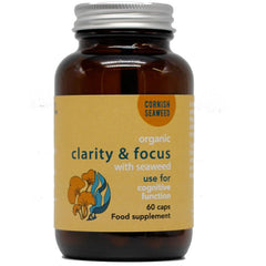 Cornish Seaweed Clarity & focus (ginkgo & kelp) bio 60 Capsules