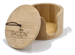 Skoon Face pad holder bamboo 1 Stuks