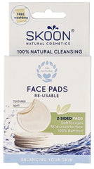 Skoon Face pads re-usable 2 sided 7.00 Stuks