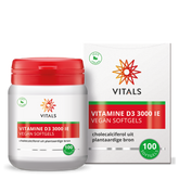 Vitals Vitamine D3 3000 ie 100 softgels 100.00 Softgels