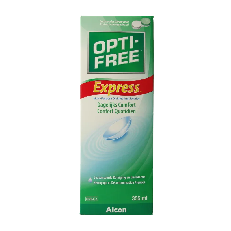 Alcon Optifree express MPDS + lenshouder 355.00 Milliliter