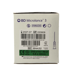 Becton Injectienaald B/D microlance 0.80 x 40 100 Stuks