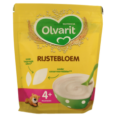 Olvarit Rijstebloem 4+ maanden 200.00 Gram