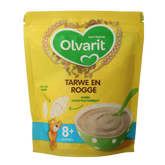 Olvarit Ontbijtpap tarwe en rogge 8+ maanden 200 Gram