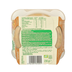 Olvarit Pompoen zoete aardappel kip 12M211 bio 230 Gram