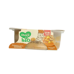 Olvarit Pompoen zoete aardappel kip 12M211 bio 230 Gram
