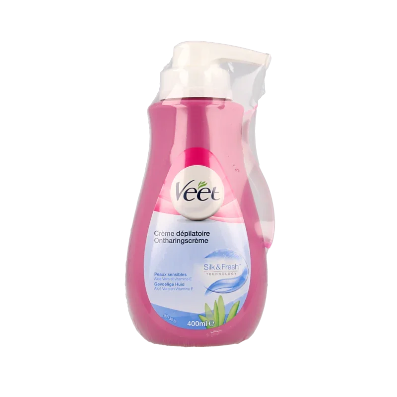 Veet Ontharingscreme gevoelige huid pomp 400 Milliliter