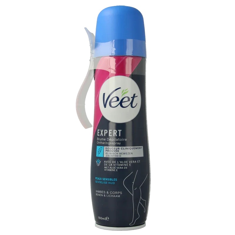 Veet Ontharingsspray gevoelige huid 150 Milliliter