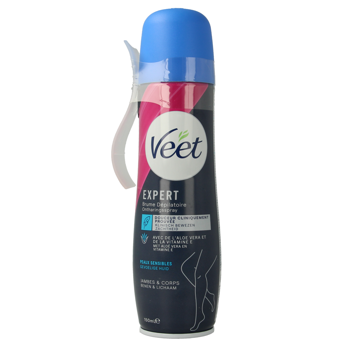 Veet Ontharingsspray gevoelige huid 150.00 Milliliter