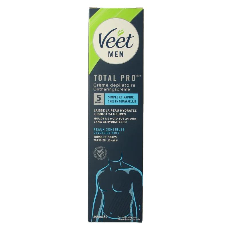 Veet Men ontharingscreme sensitive 200 Milliliter