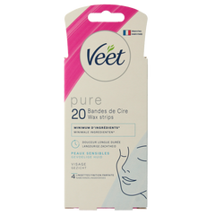 Veet Minima waxstrip gezicht 20 Stuks