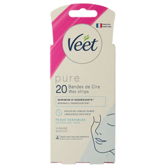 Veet Minima waxstrip gezicht 20 Stuks