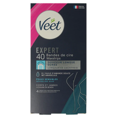 Veet Expert koude waxstrips been sensitive 40 Stuks