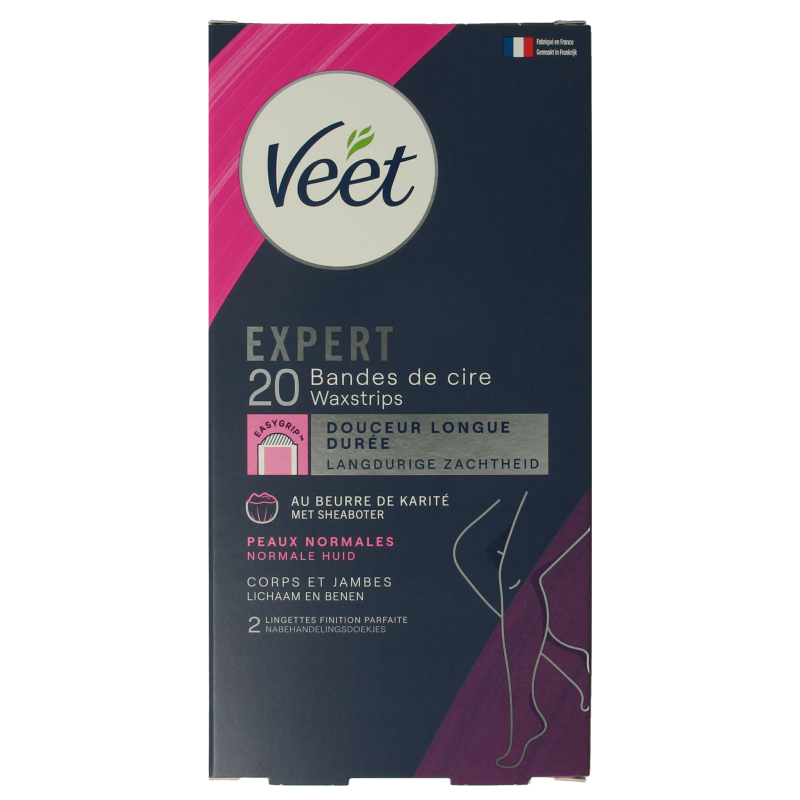 Veet Expert koude waxstrips been normal 20 Stuks