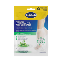 Dr. Scholl's Voetmasker hydra & verzachtend aloe vera 1.00 Paar