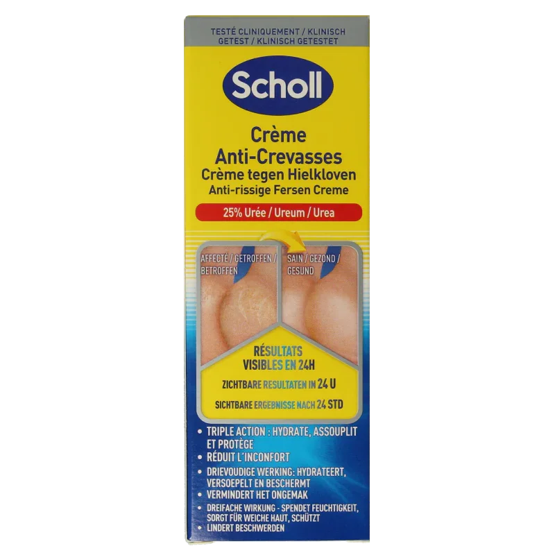 Scholl Hielkloven herstellende creme 60 Milliliter
