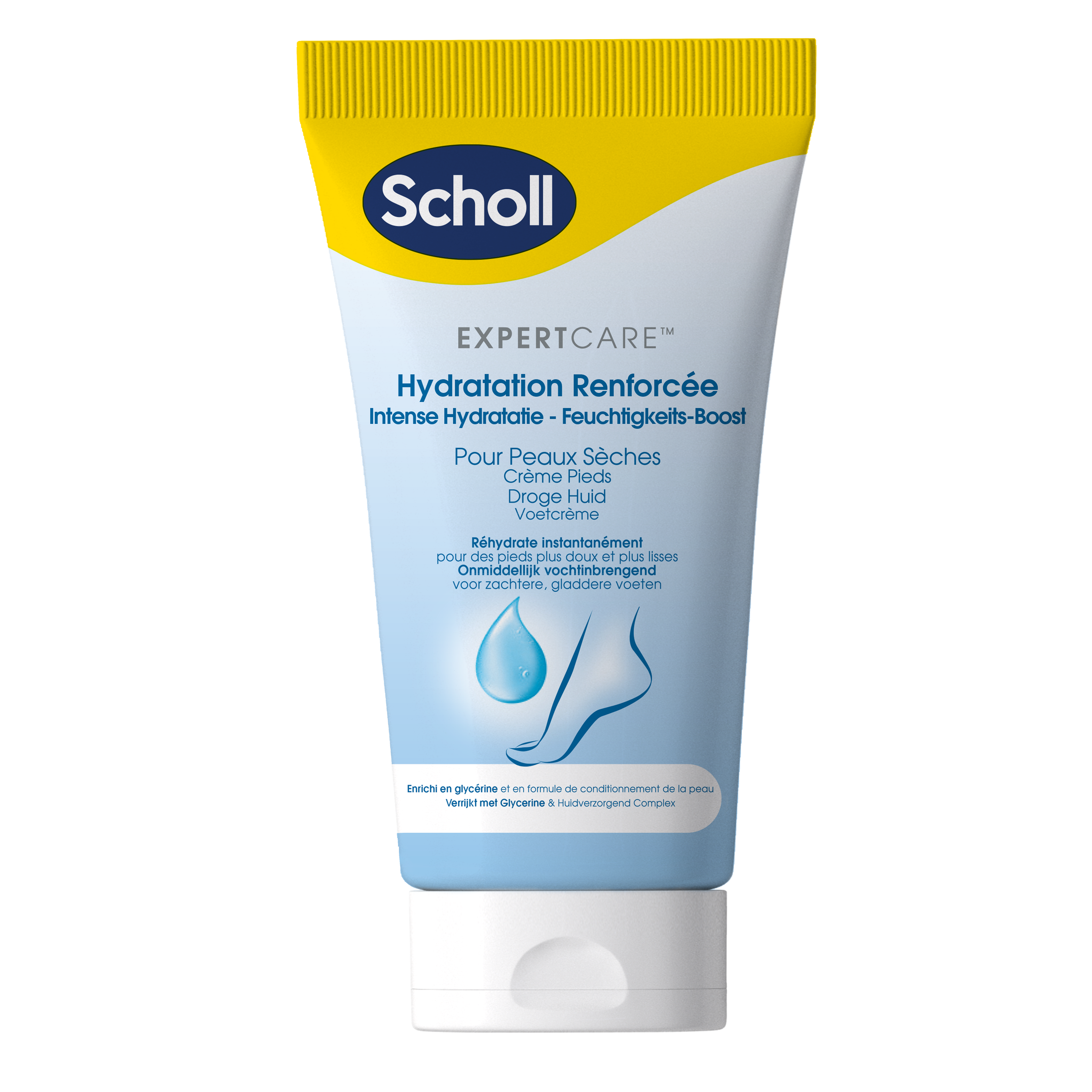 Dr. Scholl's Voetcreme dagelijkse hydratatie 150.00 Milliliter