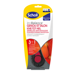 Scholl In balance inlegzolen knie tot hiel large 1 Paar