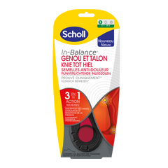 Scholl In balance inlegzolen knie tot hiel small 1 Paar