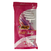BIC Twin lady shaver pouch 8 8 Stuks