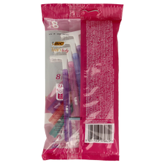 BIC Twin lady shaver pouch 8 8.00 Stuks