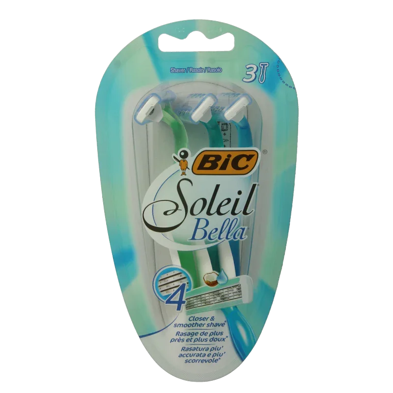 BIC Soleil bella shaver 3 Stuks