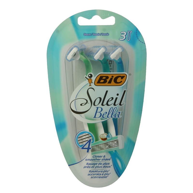 BIC Soleil bella shaver 3 Stuks