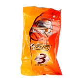 BIC 3 Sensitive pouch wegwerpscheermesjes 8 Stuks